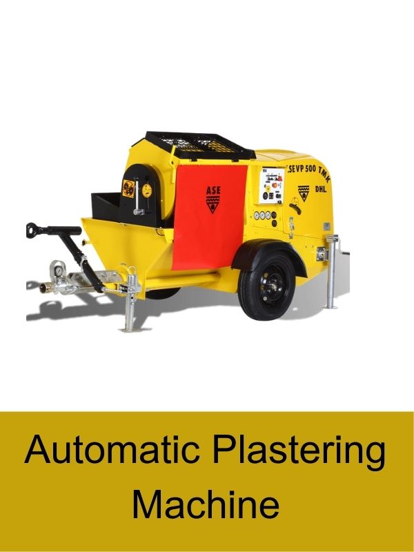 Automatic Plastering Machine